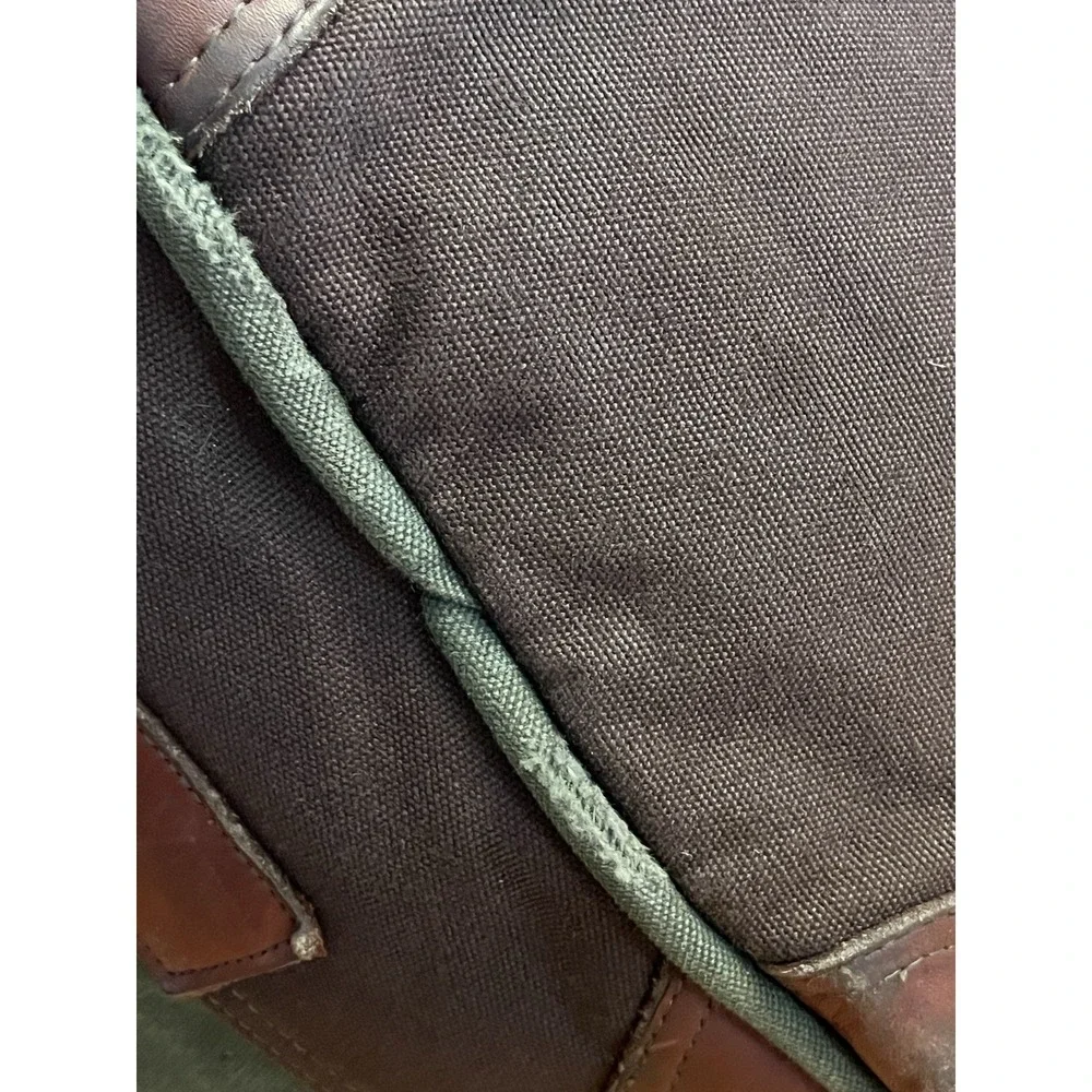Orvis Battenkill Canvas / Leather Duffle Bag -XL Large 34